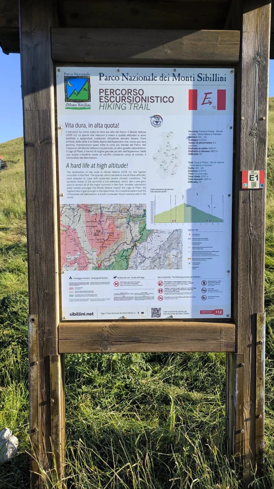 Monte Velino - Lago di Pilato